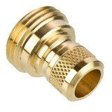 Hose Thread - Nipple - Brass Garden Hose Fittings